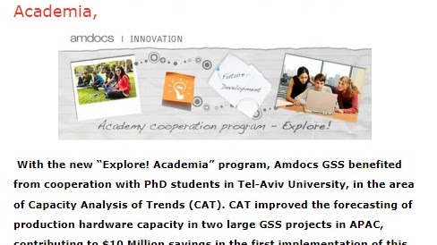 Amdocs project visual